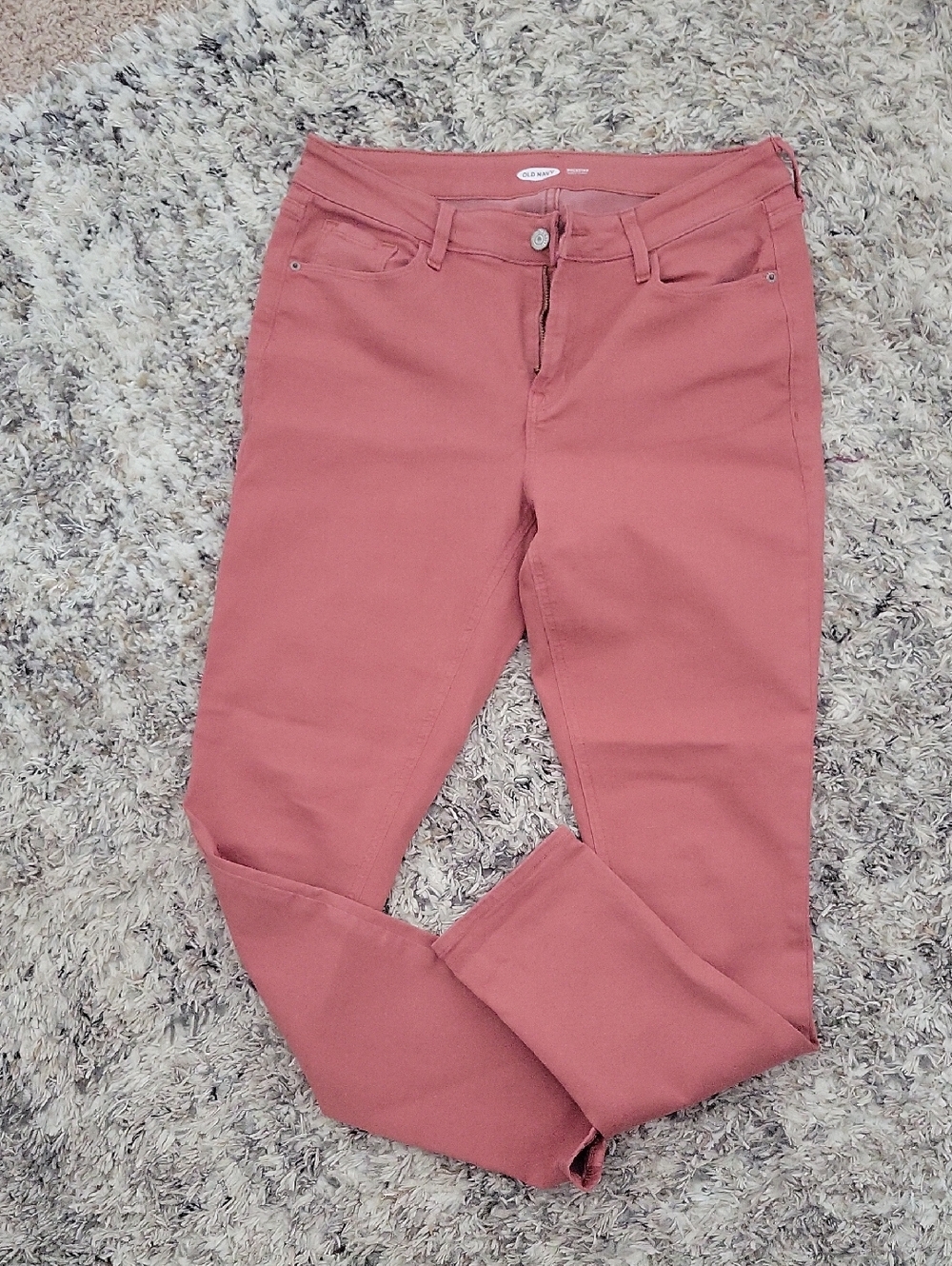 Old Navy Women's Rose-Pink Skinny Jeans